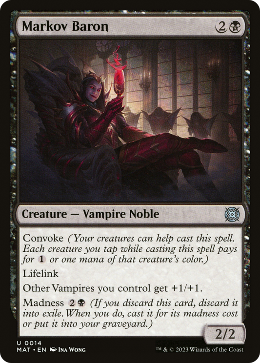 Markov Baron [March of the Machine: The Aftermath] [Foil]