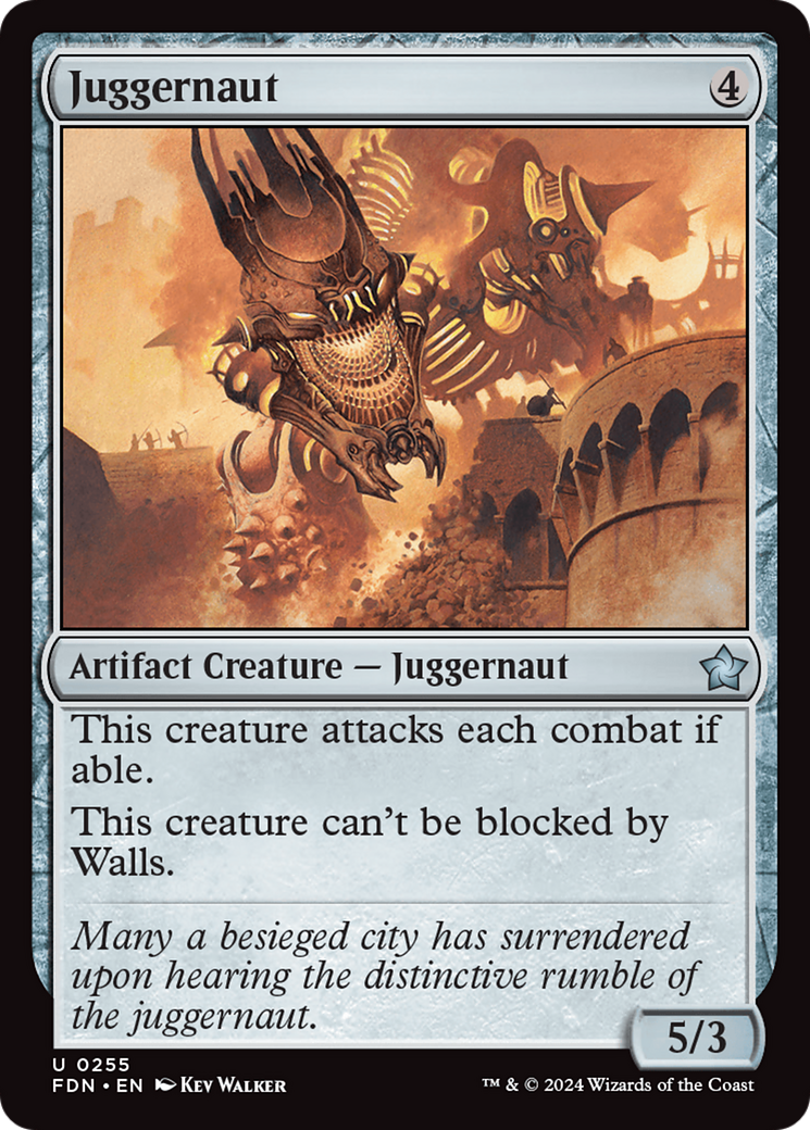 Juggernaut [Foundations] [Foil]
