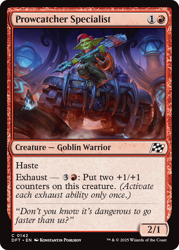 Prowcatcher Specialist [Aetherdrift] [Foil]