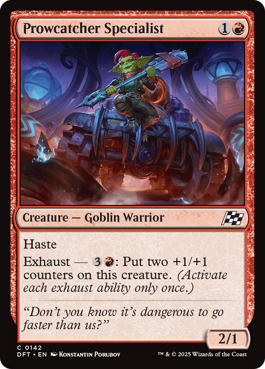 Prowcatcher Specialist [Aetherdrift] [Foil]