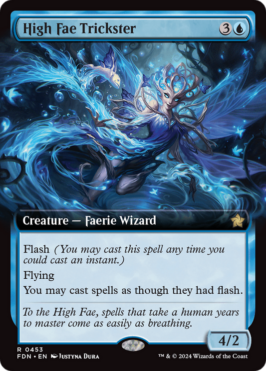 High Fae Trickster (Extended Art) [Foundations] [Foil]