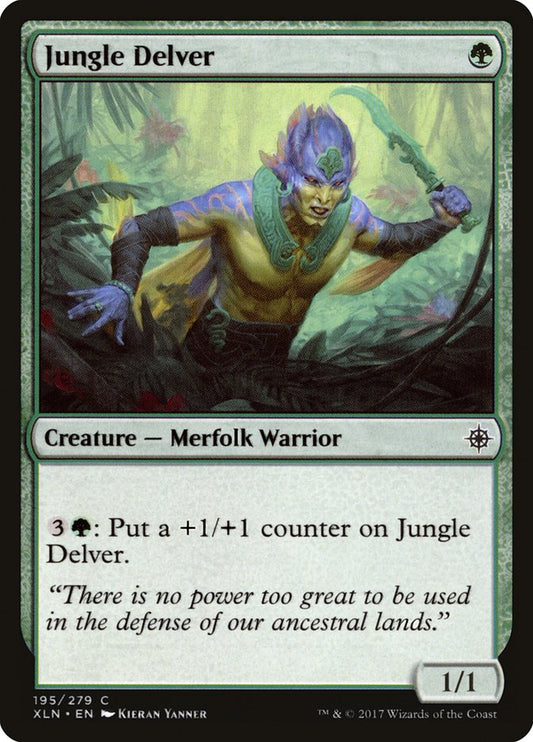Jungle Delver [Ixalan] [Foil]