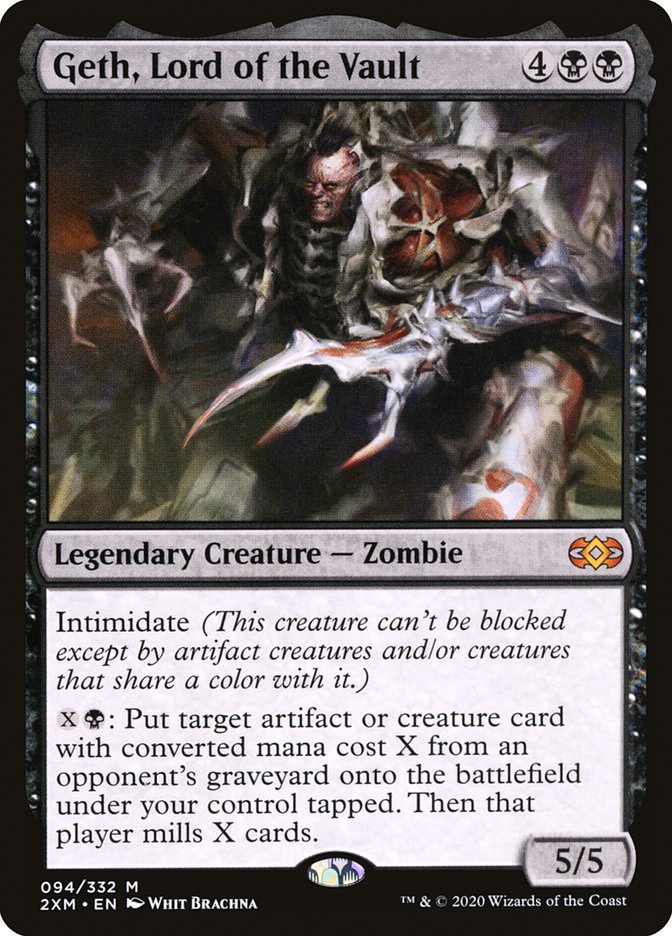 Geth, Lord of the Vault [Double Masters] [Foil]