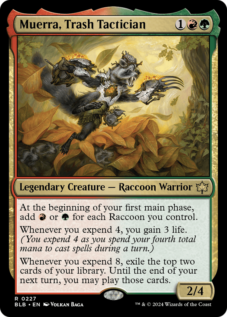 Muerra, Trash Tactician [Bloomburrow] [Foil]