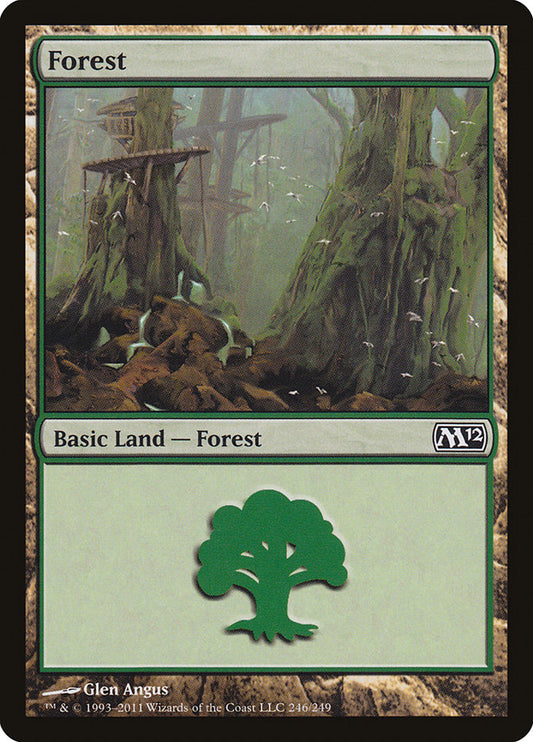 Forest (246) [Core Set 2012] [Foil]