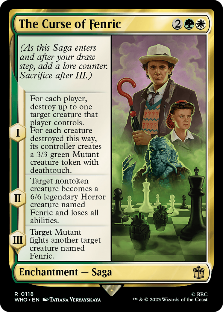 The Curse of Fenric [Doctor Who] [Foil]
