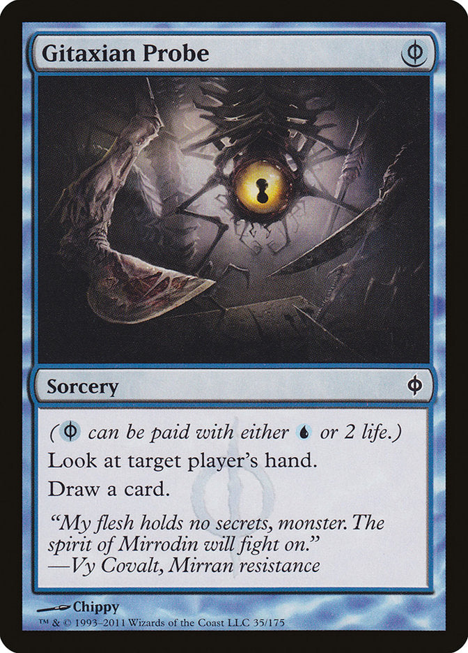 Gitaxian Probe [New Phyrexia] [Foil]