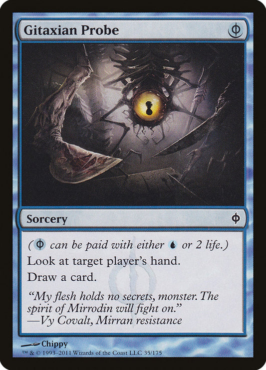 Gitaxian Probe [New Phyrexia] [Foil]
