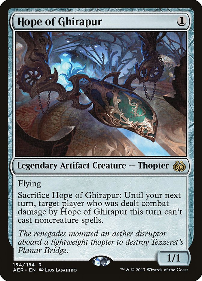 Hope of Ghirapur [Aether Revolt] [Foil]