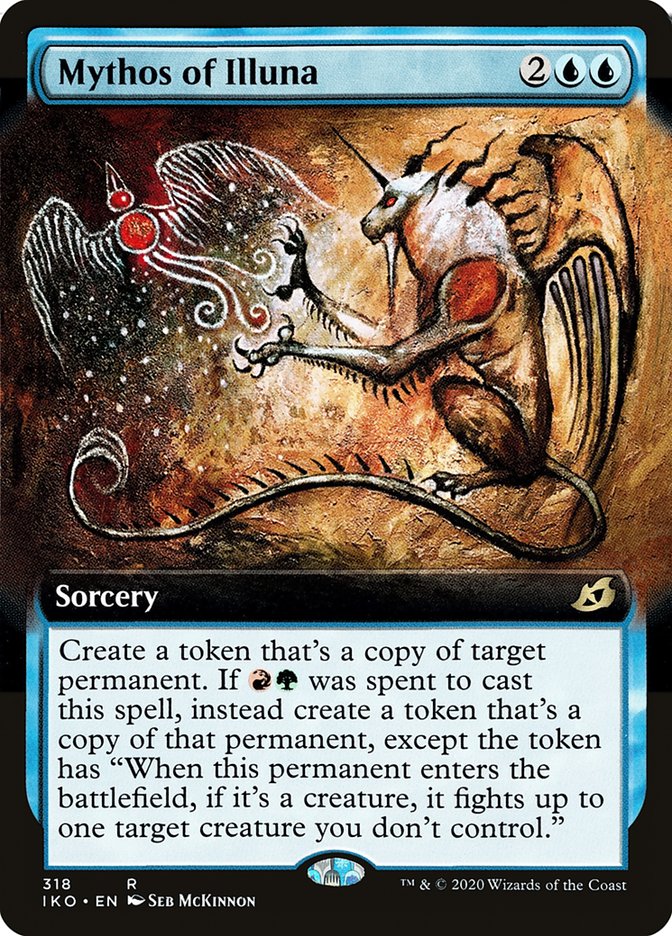 Mythos of Illuna (Extended Art) [Ikoria: Lair of Behemoths] [Foil]