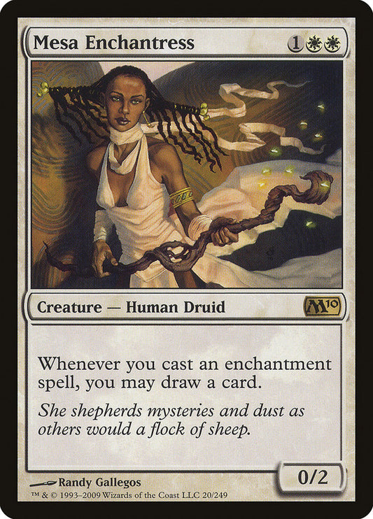 Mesa Enchantress [Core Set 2010]
