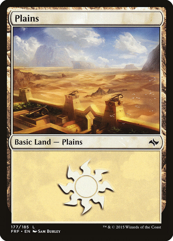 Plains (177) [Fate Reforged] [Foil]