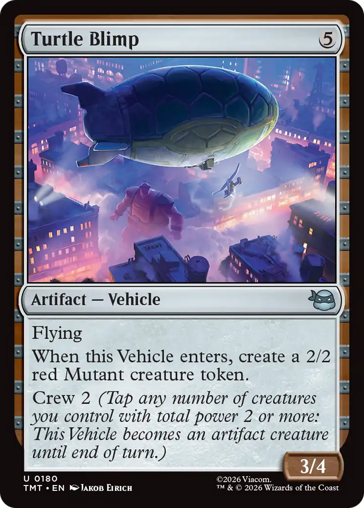 Turtle Blimp [Teenage Mutant Ninja Turtles] [Foil]