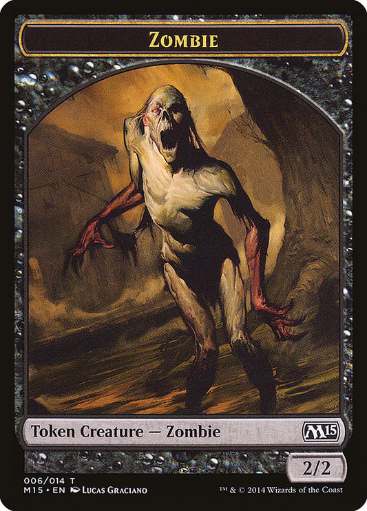 Zombie Token [Core Set 2015 Tokens]