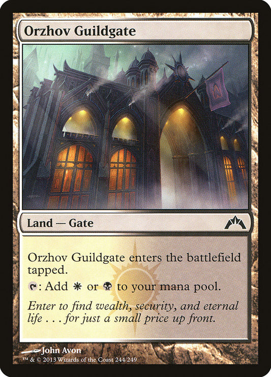 Orzhov Guildgate [Gatecrash] [Foil]