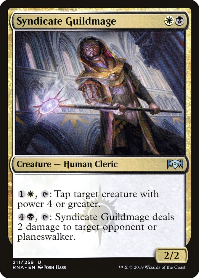 Syndicate Guildmage [Ravnica Allegiance] [Foil]
