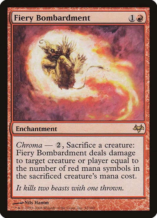 Fiery Bombardment [Eventide] [Foil]