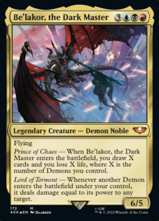 Be'lakor, the Dark Master [Warhammer 40,000] [Foil]