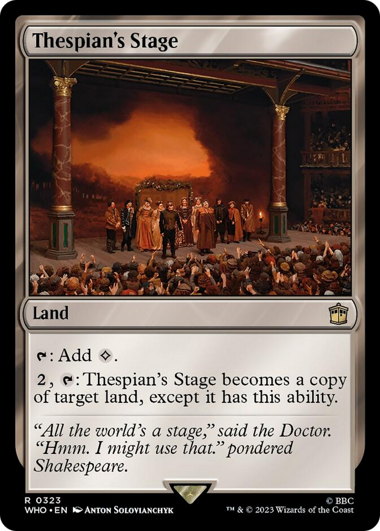 Thespian's Stage [Doctor Who] [Foil]