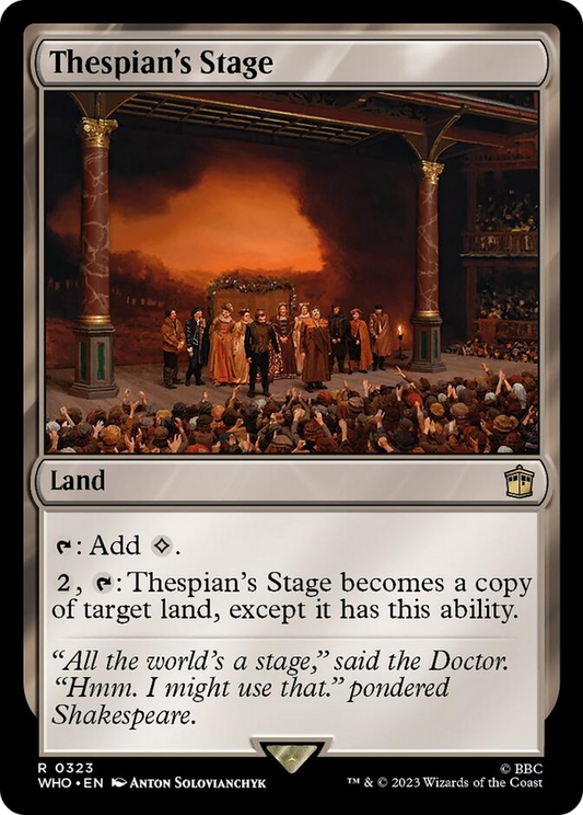 Thespian's Stage [Doctor Who] [Foil]
