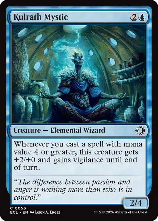 Kulrath Mystic [Lorwyn Eclipsed] [Foil]