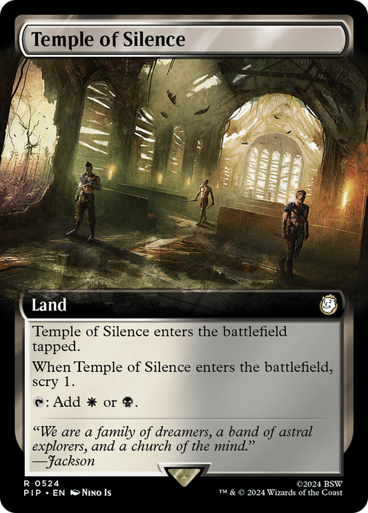 Temple of Silence (Extended Art) [Fallout] [Foil]