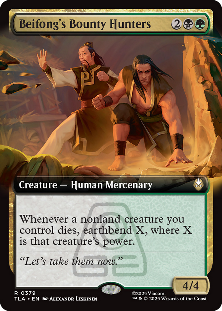 Beifong's Bounty Hunters (Extended Art) [Avatar: The Last Airbender] [Foil]