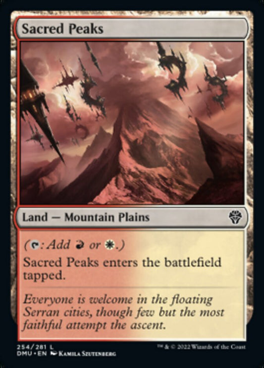 Sacred Peaks [Dominaria United] [Foil]