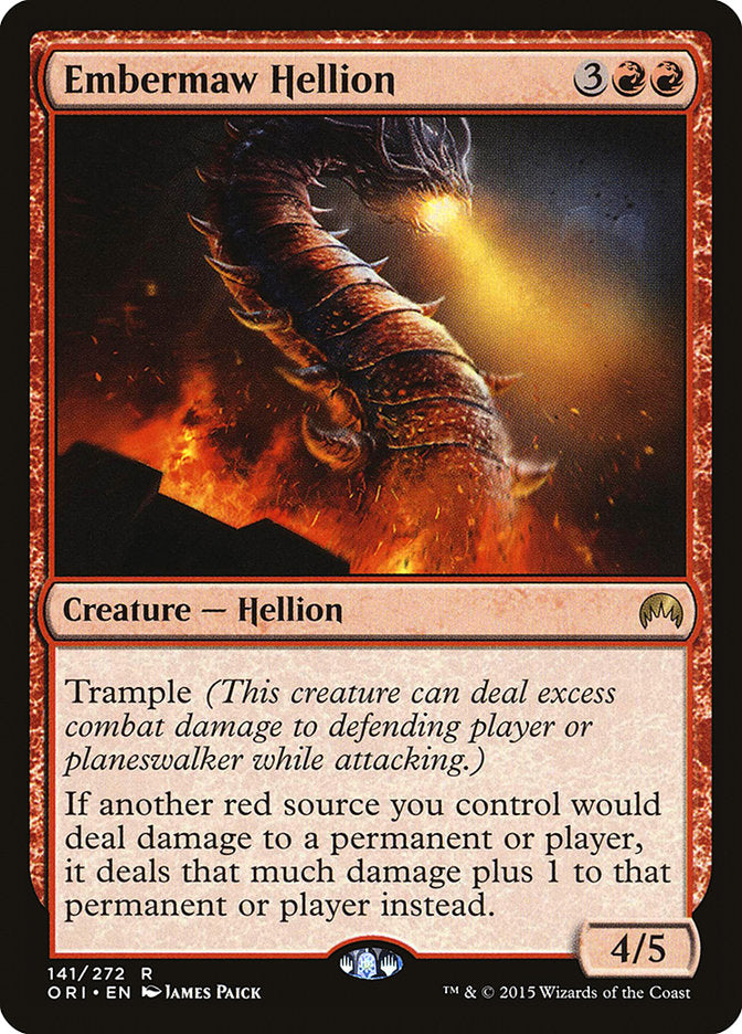Embermaw Hellion [Magic Origins] [Foil]
