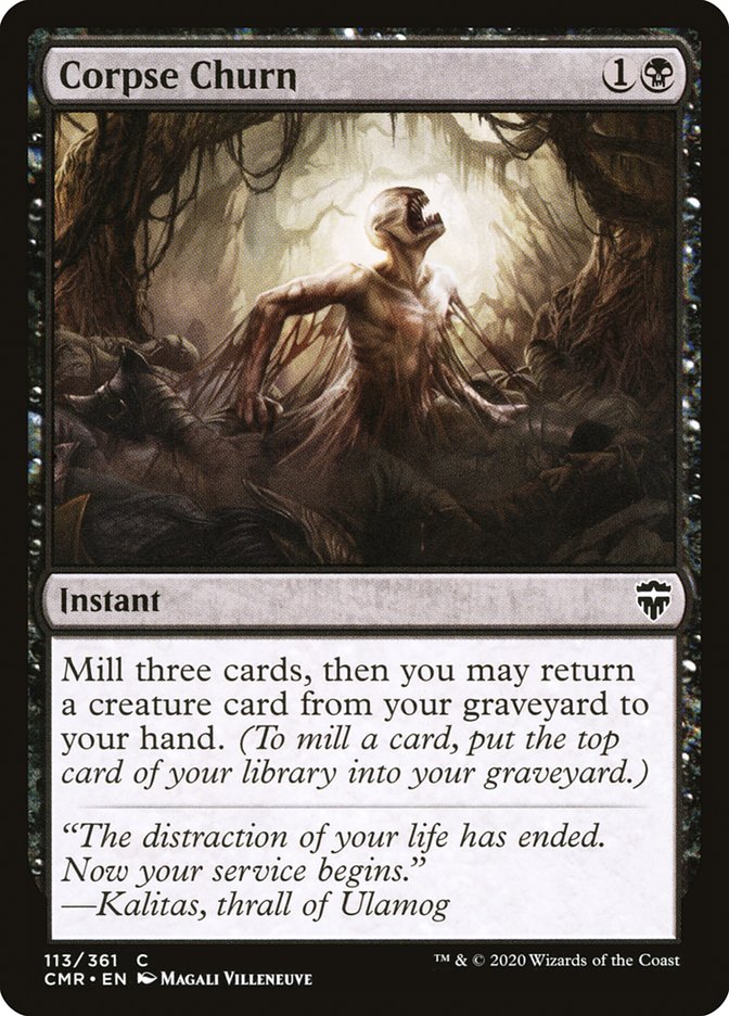 Corpse Churn [Commander Legends] [Foil]
