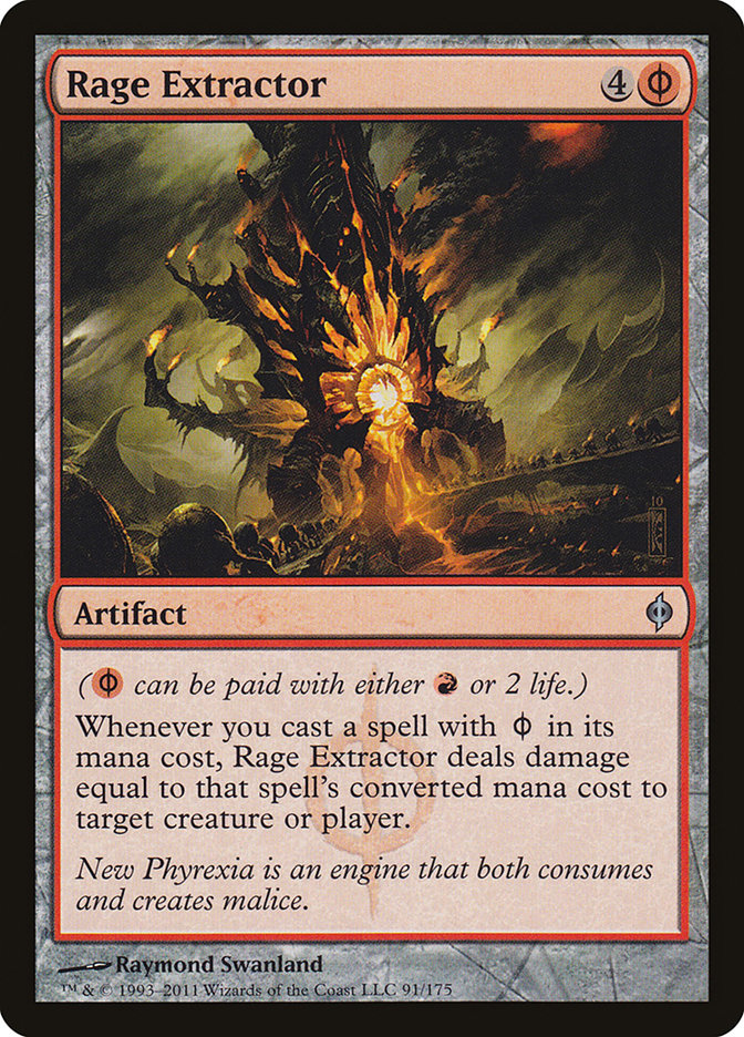 Rage Extractor [New Phyrexia] [Foil]