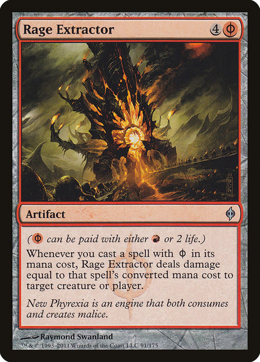 Rage Extractor [New Phyrexia] [Foil]