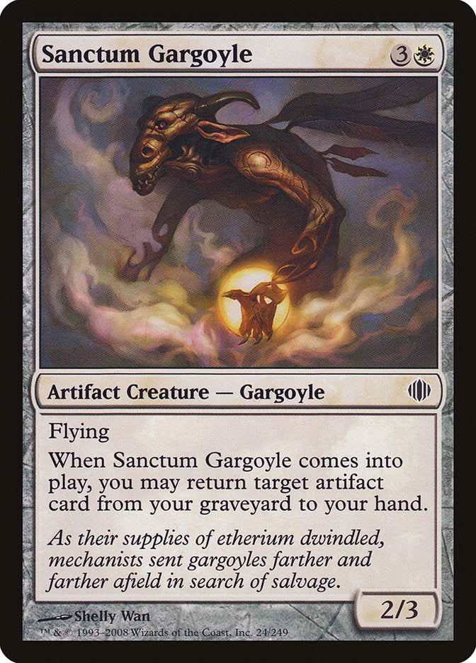 Sanctum Gargoyle [Shards of Alara] [Foil]