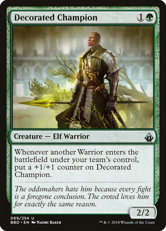 Decorated Champion [Battlebond] [Foil]