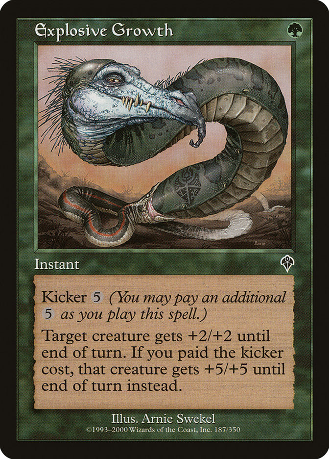 Explosive Growth [Invasion] [Foil]