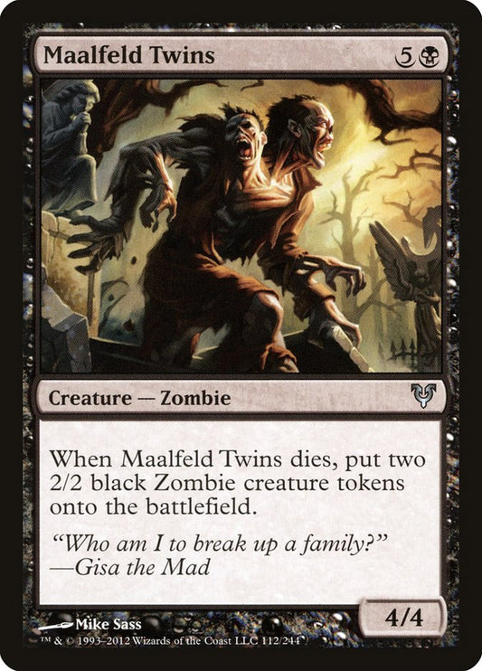 Maalfeld Twins [Avacyn Restored] [Foil]