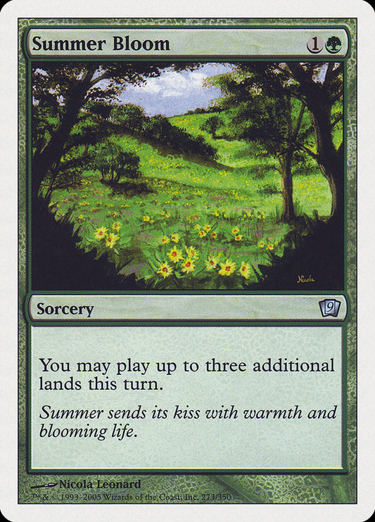 Summer Bloom [Ninth Edition] [Foil]