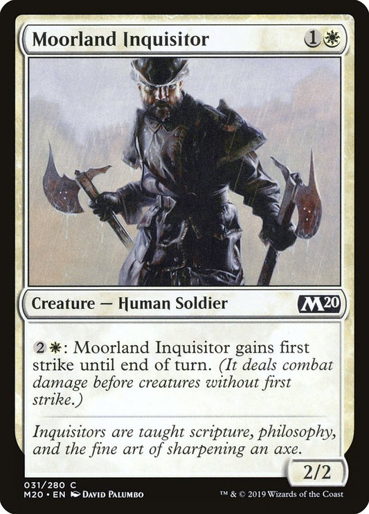 Moorland Inquisitor [Core Set 2020] [Foil]