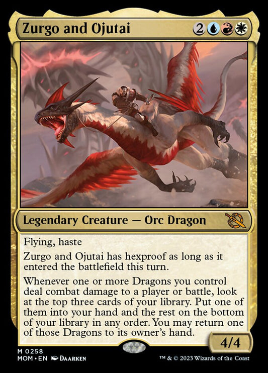 Zurgo and Ojutai [March of the Machine] [Foil]