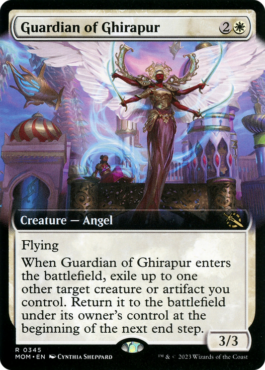 Guardian of Ghirapur (Extended Art) [March of the Machine] [Foil]