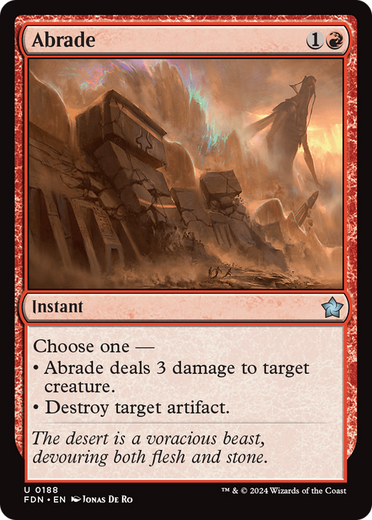 Abrade [Foundations] [Foil]