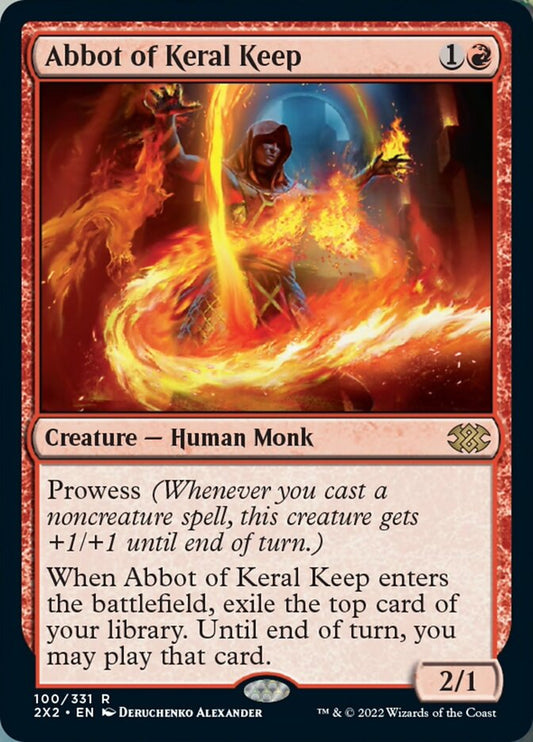 Abbot of Keral Keep [Double Masters 2022] [Foil]