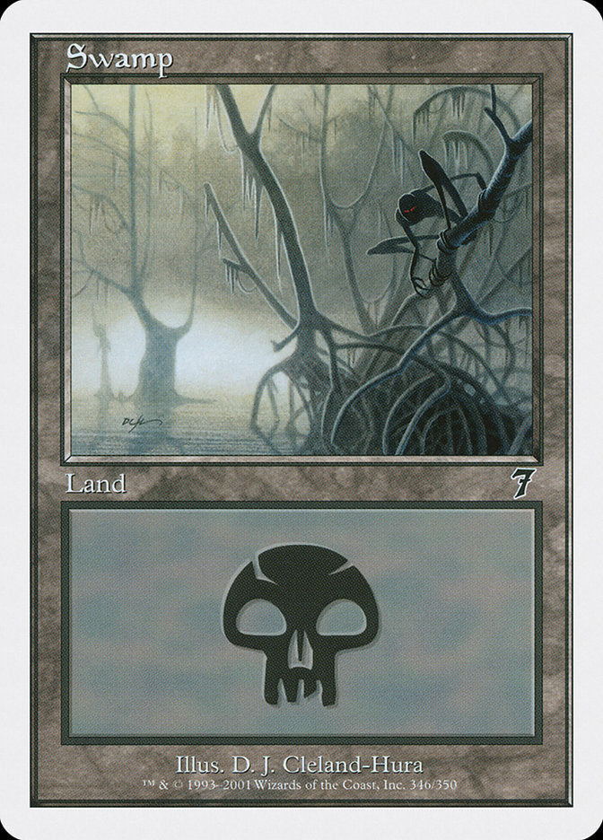 Swamp (346) [Seventh Edition] [Foil]