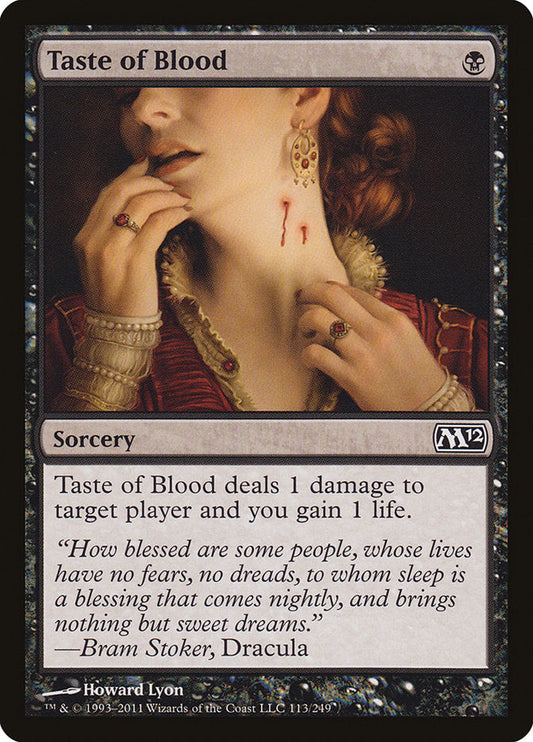 Taste of Blood [Core Set 2012]