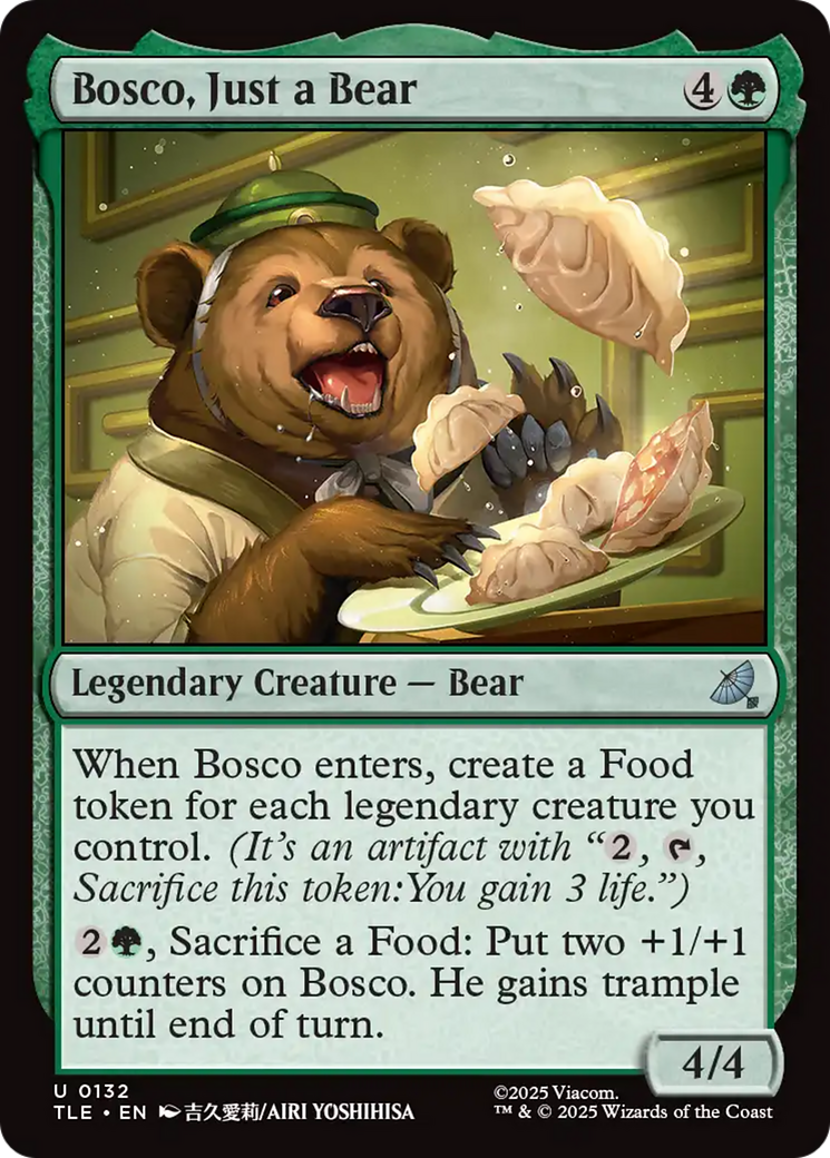 Bosco, Just a Bear [Avatar: The Last Airbender: Eternal-Legal] [Foil]