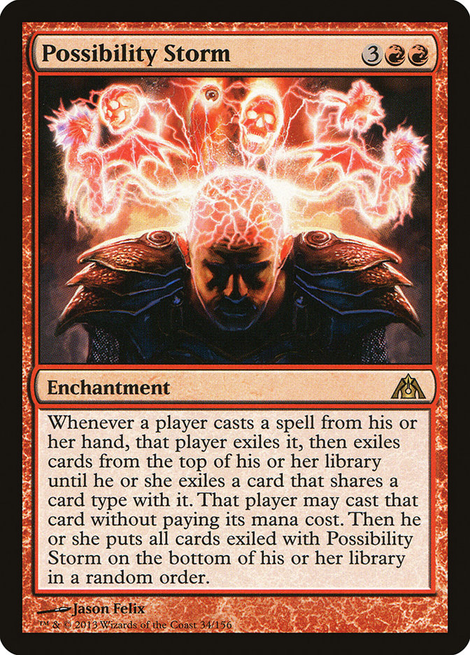 Possibility Storm [Dragon's Maze] [Foil]