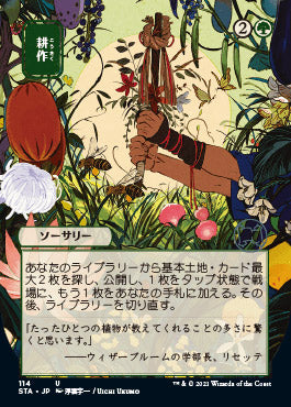 Cultivate (Japanese) [Strixhaven: School of Mages Mystical Archive] [Foil]