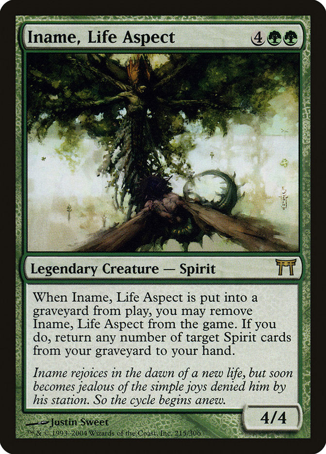 Iname, Life Aspect [Champions of Kamigawa] [Foil]