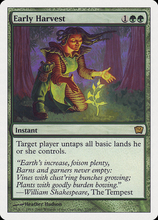 Early Harvest [Ninth Edition] [Foil]