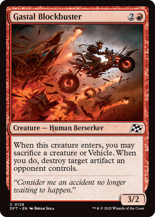 Gastal Blockbuster [Aetherdrift] [Foil]